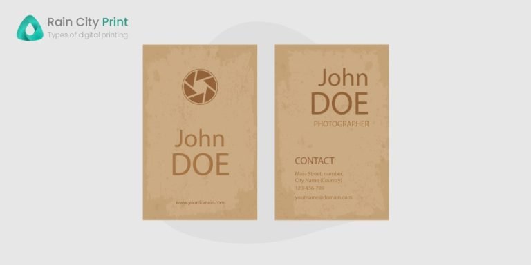 Recycled Paper Business Card Printing